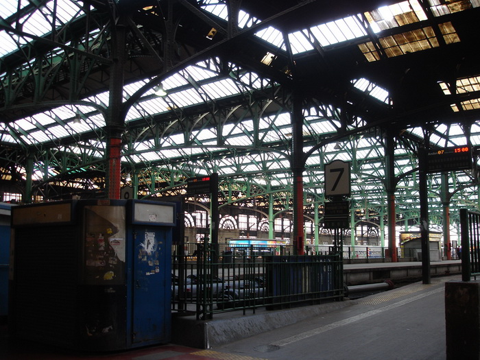 Rampla de trenes de la Estación de Constitucion