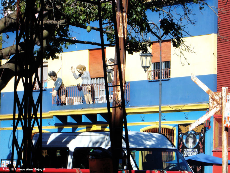 Casas típicas de La Boca