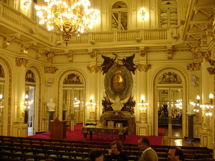 La Casa Rosada - vista interior