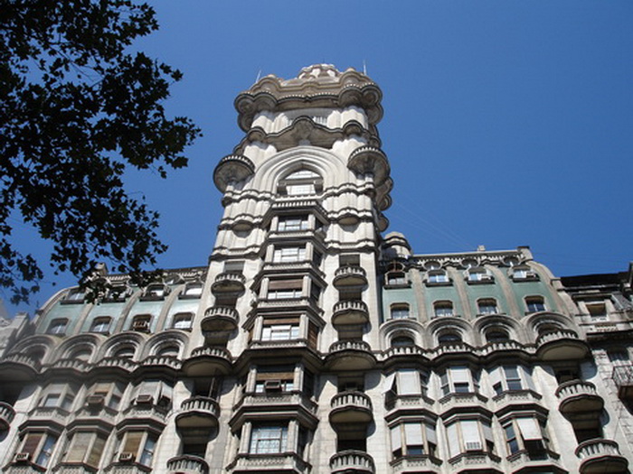 Vista del Palacio Barolo